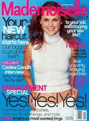 Couverture magazine Keri Russell