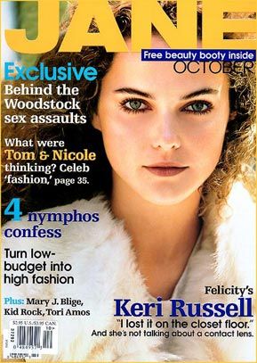 Couverture magazine Keri Russell