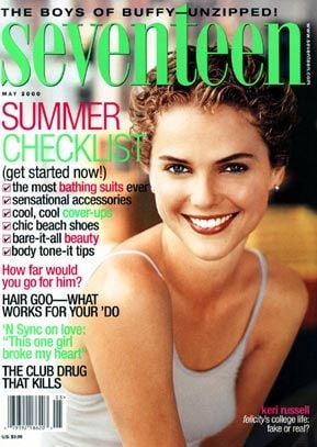 Couverture magazine Keri Russell