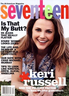 Couverture magazine Keri Russell