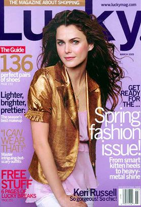 Couverture magazine Keri Russell