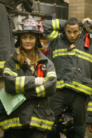 Foto Diane Farr, Daniel Sunjata