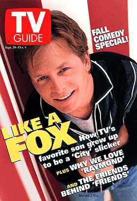 Couverture magazine Michael J. Fox