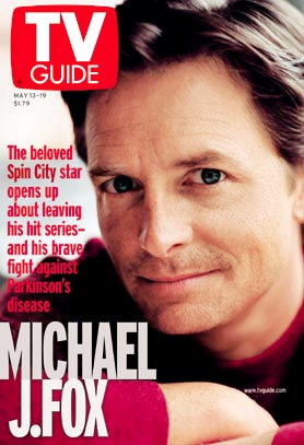Couverture magazine Michael J. Fox
