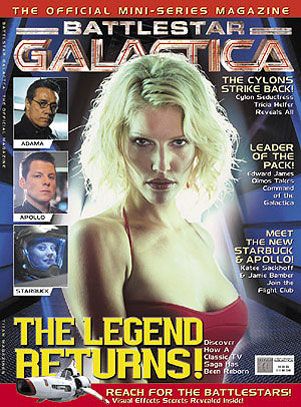 Battlestar Galactica : Couverture magazine
