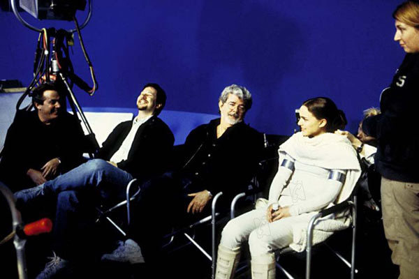Star Wars: Episodio II - El ataque de los clones : Foto Natalie Portman, Rick McCallum, George Lucas, John Knoll