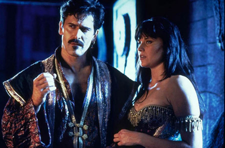 Foto Bruce Campbell, Lucy Lawless