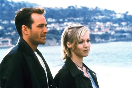 Foto Luke Perry, Jennie Garth