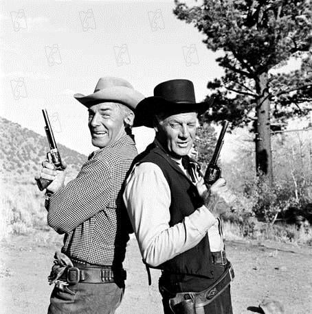 Duelo en la alta sierra : Foto Randolph Scott, Joel McCrea, Sam Peckinpah