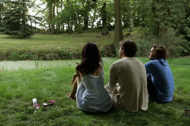 Foto Thierry Neuvic, Frédéric Diefenthal, Mélanie Doutey