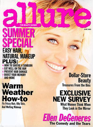 Couverture magazine Ellen DeGeneres