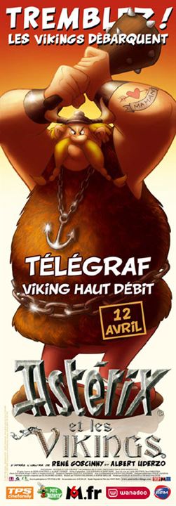 Astérix y los Vikingos : Cartel Stefan Fjeldmark, Jesper Møller