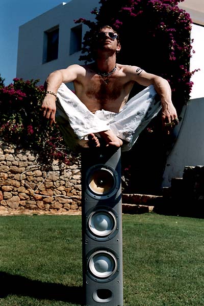 La leyenda del DJ Frankie Wilde : Foto Paul Kaye