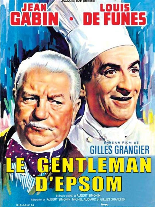 Cartel Gilles Grangier, Louis de Funès, Jean Gabin