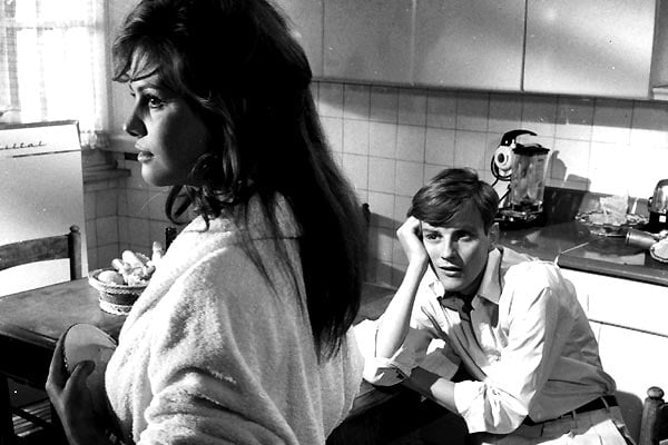 Foto Claudia Cardinale, Valerio Zurlini, Jacques Perrin