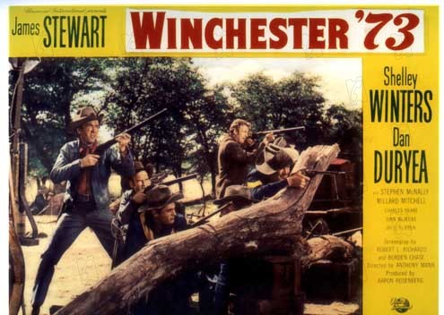 Winchester 73 : Foto Tony Curtis, Anthony Mann, Dan Duryea, James Stewart
