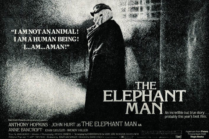 El hombre elefante : Foto David Lynch