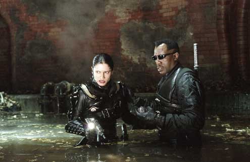 Blade II : Foto Wesley Snipes, Guillermo del Toro