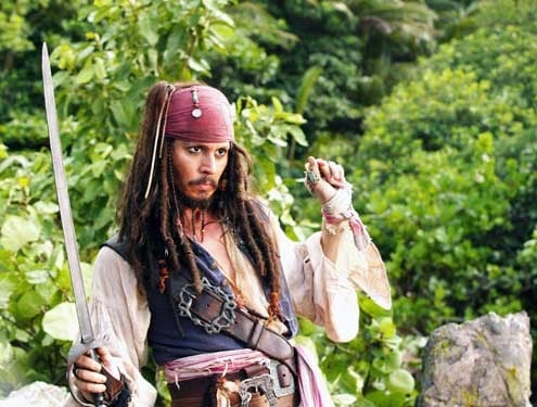 Piratas del Caribe: El cofre del hombre muerto : Foto Gore Verbinski, Johnny Depp
