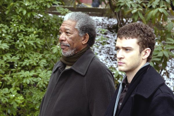 Ciudad sin ley : Foto David Burke (II), Morgan Freeman, Justin Timberlake