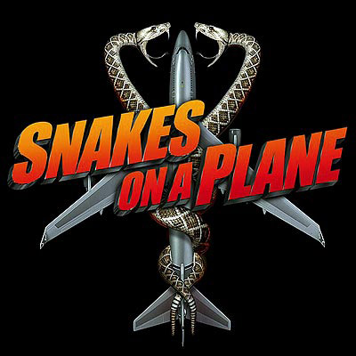 Serpientes en el avión : Cartel