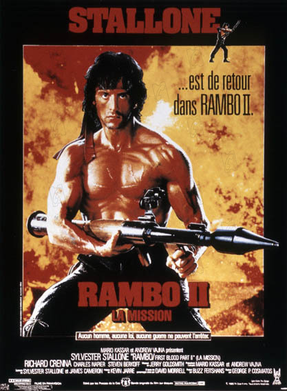 Rambo: Acorralado II : Foto George Pan Cosmatos, Sylvester Stallone