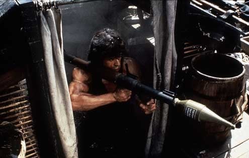 Rambo: Acorralado II : Foto George Pan Cosmatos, Sylvester Stallone