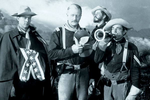 La legión invencible : Foto John Wayne, Ben Johnson, John Ford