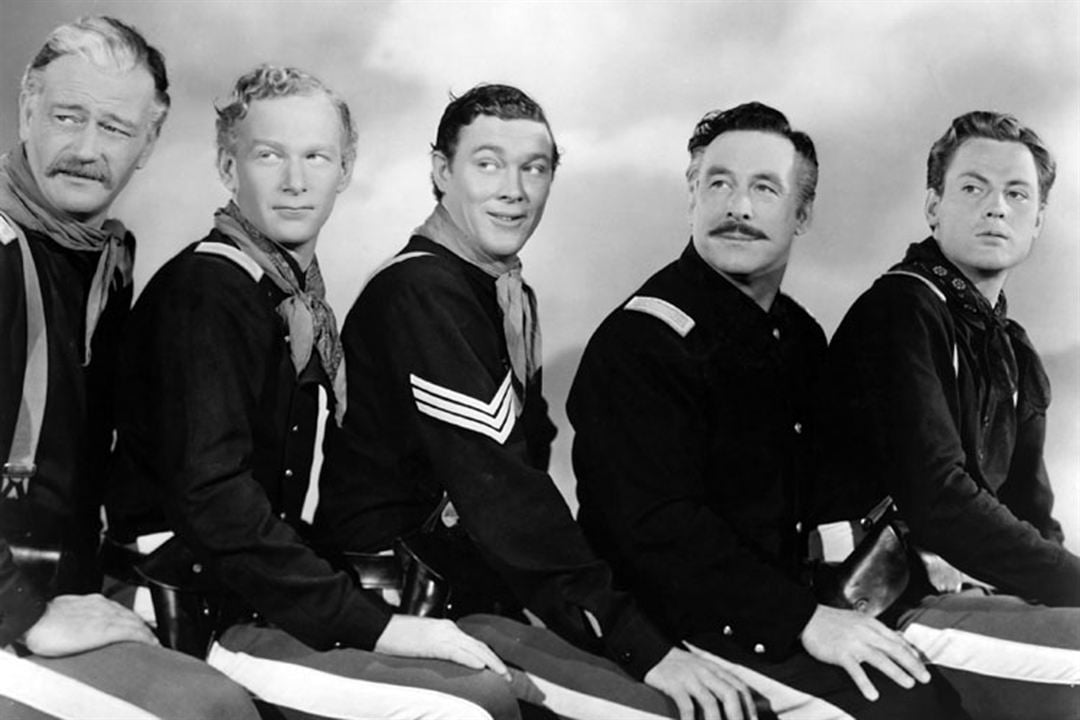 La legión invencible : Foto John Wayne, Harry Carey Jr., John Ford, John Agar