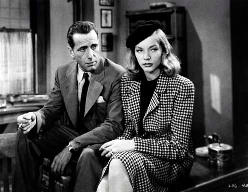 El sueño eterno : Foto Humphrey Bogart, Howard Hawks, Lauren Bacall