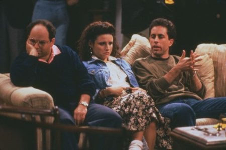 Foto Jason Alexander, Jerry Seinfeld, Julia Louis-Dreyfus