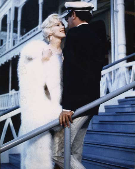 Con faldas y a lo loco : Foto Tony Curtis, Marilyn Monroe, Billy Wilder
