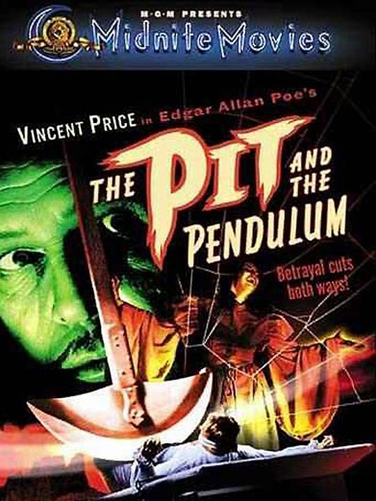 El péndulo de la muerte : Cartel