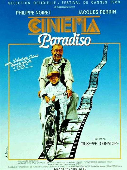 Cinema Paradiso : Cartel Giuseppe Tornatore