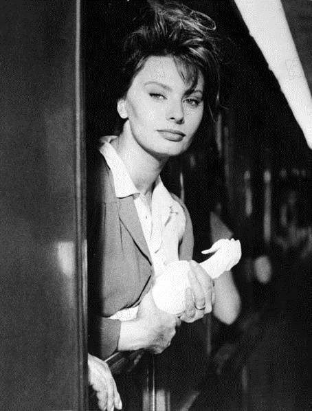Foto Sophia Loren, Vittorio De Sica