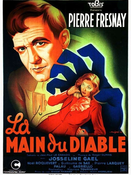 La mano del diablo : Cartel Maurice Tourneur