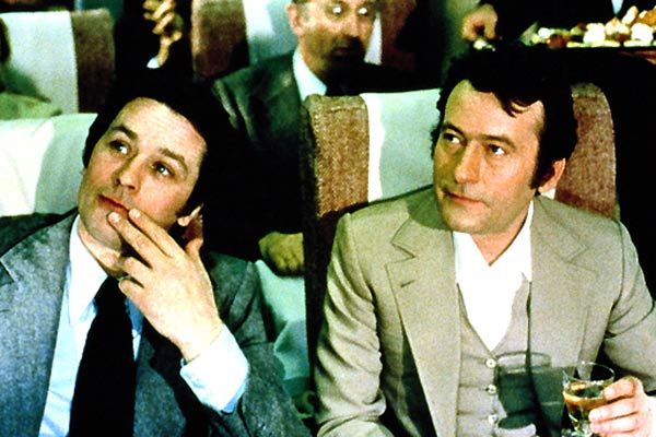 Foto Alain Delon, Michel Duchaussoy, Edouard Molinaro