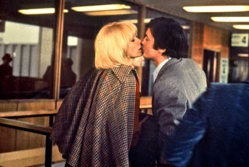 Foto Edouard Molinaro, Alain Delon, Mireille Darc