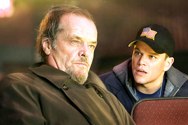 Infiltrados : Foto Matt Damon, Jack Nicholson