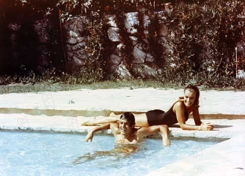 La piscina : Foto Jacques Deray, Alain Delon, Romy Schneider