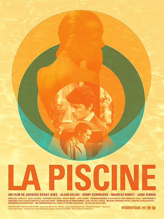 La piscina : Cartel