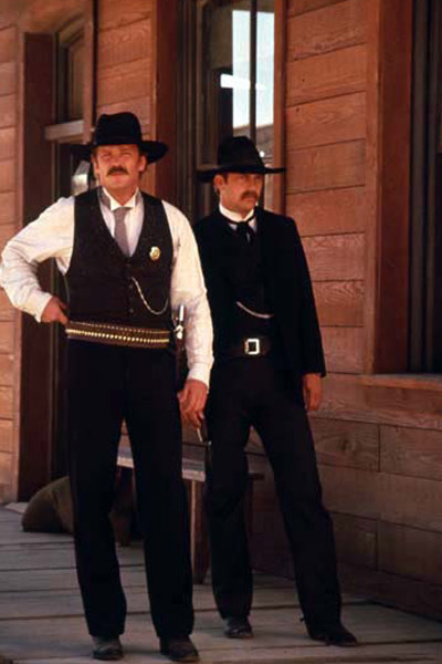 Wyatt Earp : Foto Lawrence Kasdan, Kevin Costner, Michael Madsen