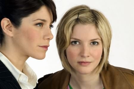 Foto Caroline Catz, Lisa Faulkner