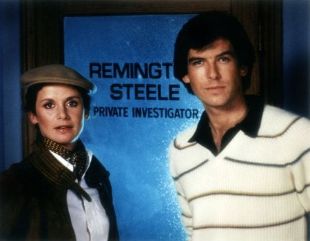 Foto Pierce Brosnan, Stephanie Zimbalist