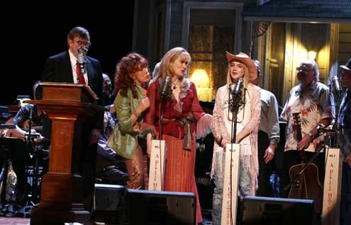 El último show : Foto Meryl Streep, Lily Tomlin, Lindsay Lohan, Robert Altman, Garrison Keillor