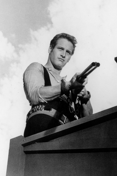 El zurdo : Foto Paul Newman, Arthur Penn