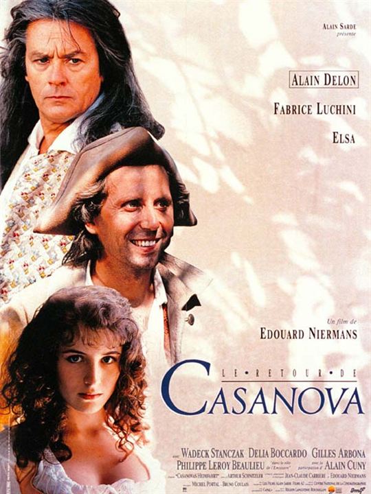 El regreso de Casanova : Cartel