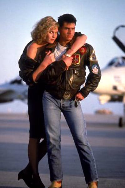 Top Gun (Ídolos del aire) : Foto Tom Cruise, Kelly McGillis