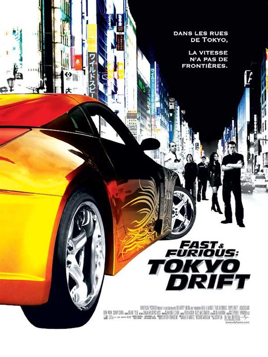 A todo gas: Tokyo Race : Cartel Shad Moss, Nikki Griffin, Lucas Black