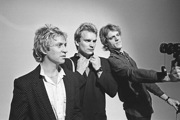 Foto Andy Summers, Stewart Copeland, Sting